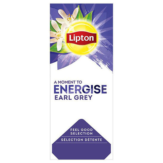 Picture of LIPTON BLACK TEA EARL GREY (25 TEA BAGS)
