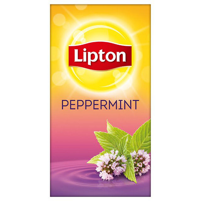 Haskos E Shop Lipton Black Tea Mint 25 Tea Bags 