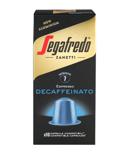 Εικόνα της ΚΑΨΟΥΛΕΣ DECAFFEINATO SEGA 10τεμ χ 5.1g ΚΑΦΕΣ NESPR COMP ALUM