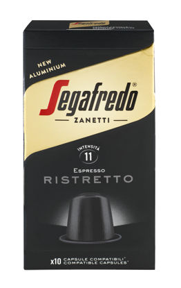 Picture of ΚΑΨΟΥΛΕΣ RISTRETTO SEGA 10τεμ χ 5.1g ΚΑΦΕΣ NESPR COMP ALUM